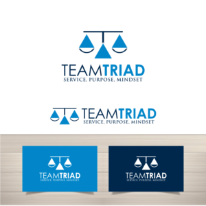 Service, Purpose, Mindset  TEAM TRIAD | Design de Logo par south door
