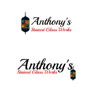 Logo Design by Muhammad Saaed for Anthony's Stained Glass Works | Design: #23078662