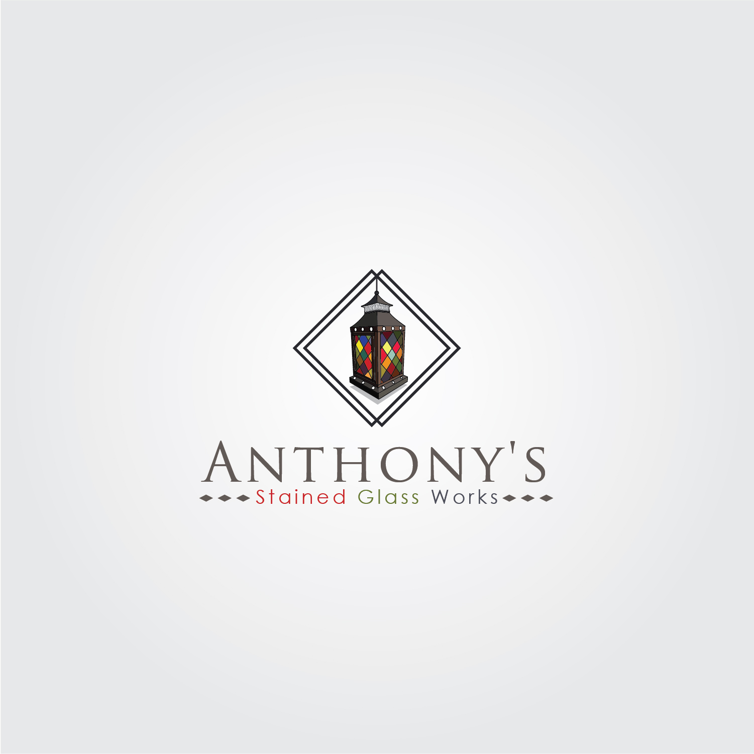 Diseño de Logo por Maxo-Biz para Anthony's Stained Glass Works | Diseño #23087091