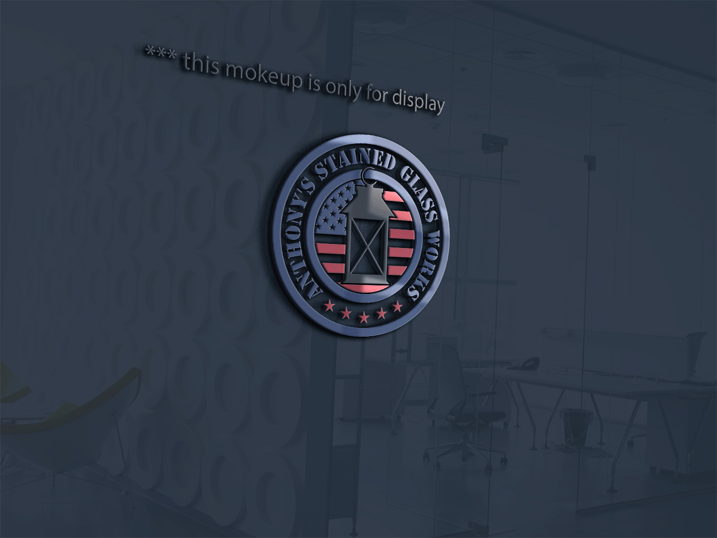 Logo Design by Rixes tay for Anthony's Stained Glass Works | Design: #23094591