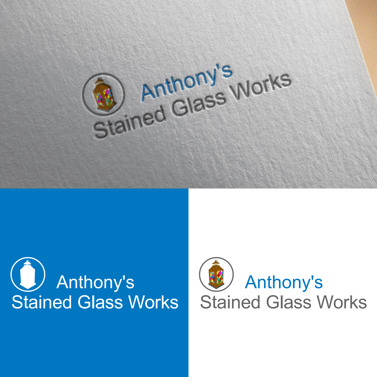 Design de Logo par manah bening pour Anthony's Stained Glass Works | Design #23079079
