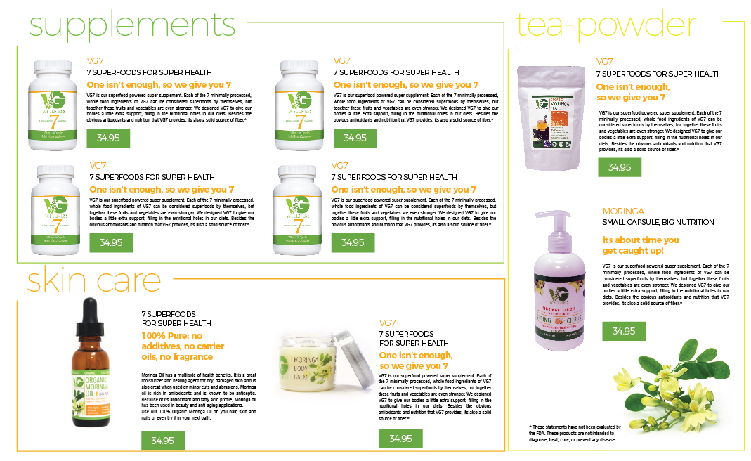 Flyer Design by Sarina.dsg for VG Wellness LLC | Design #23080975