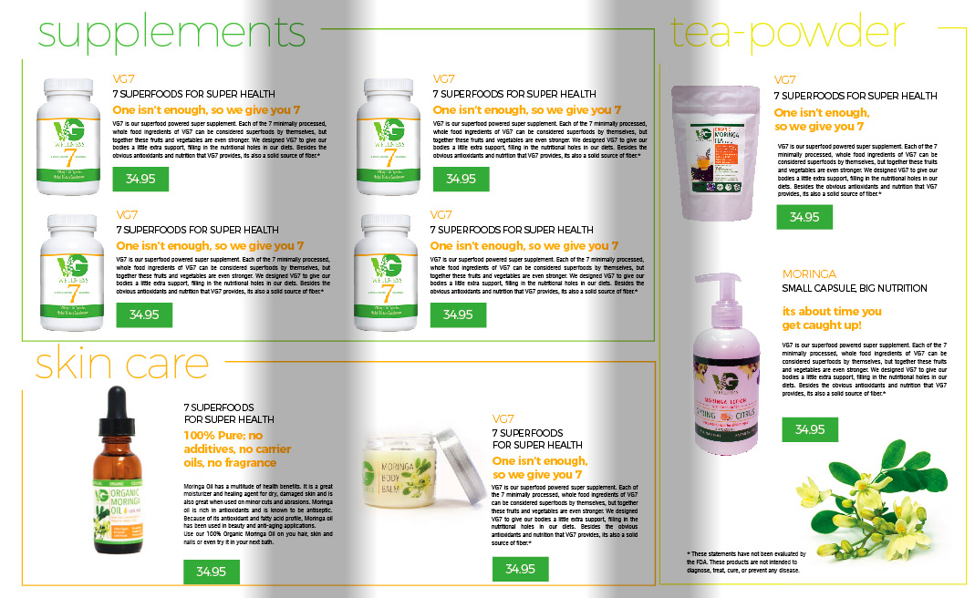 Flyer Design by Sarina.dsg for VG Wellness LLC | Design #23080987