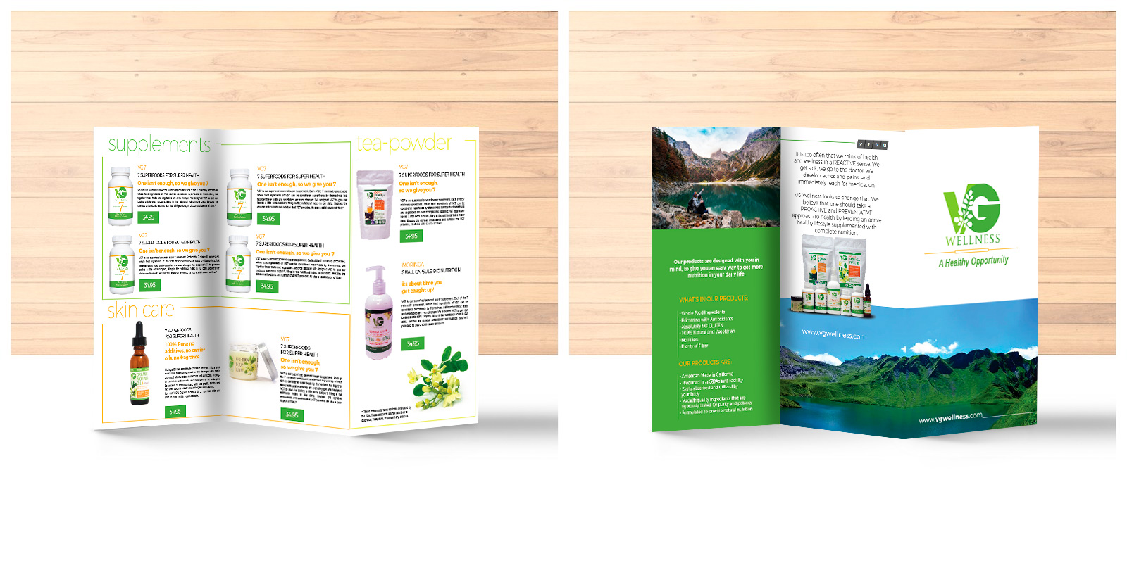 Diseño de Flyer por Sarina.dsg para VG Wellness LLC | Diseño #23080988