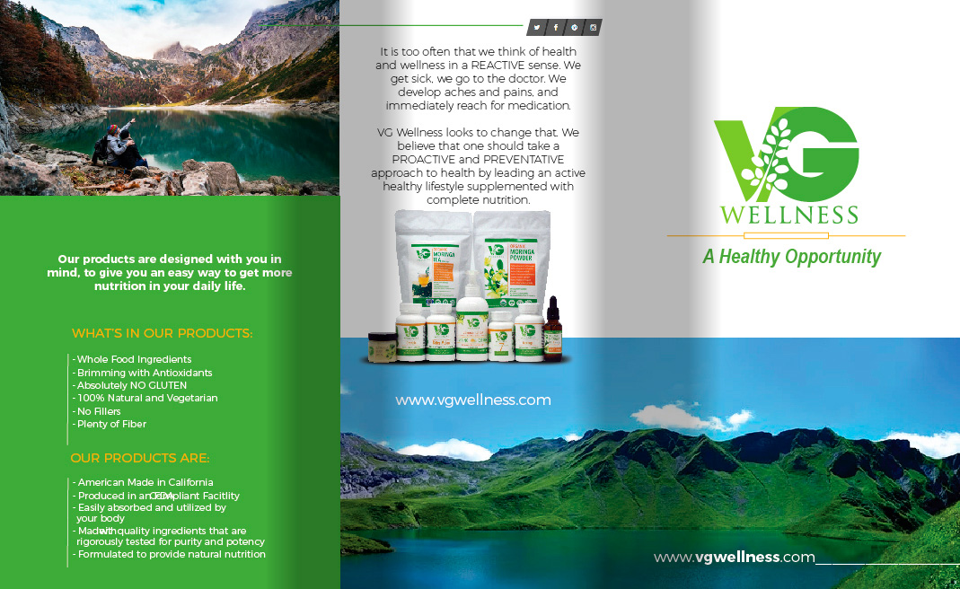 Flyer Design by Sarina.dsg for VG Wellness LLC | Design #23080989