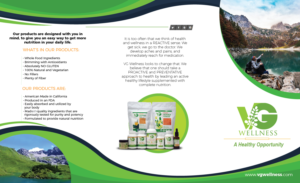 Flyer Design by Sarina.dsg for VG Wellness LLC | Design: #23086440