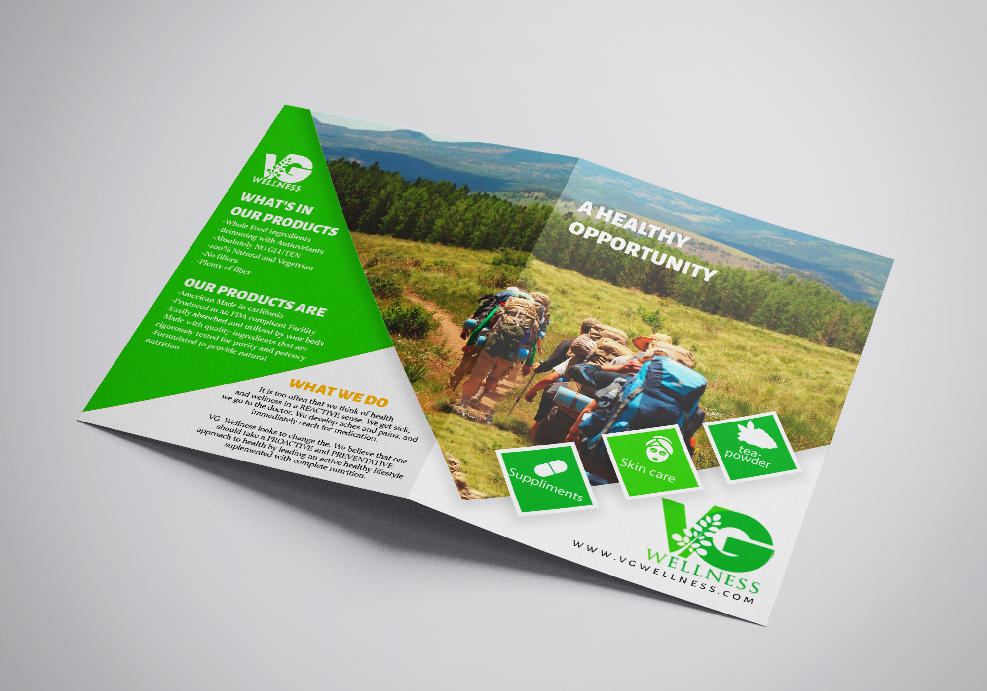 Flyer-Design von AnneWanjiku für VG Wellness LLC | Design #23083829