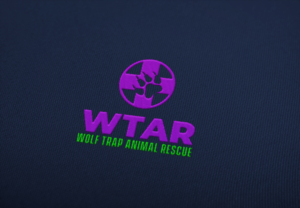 OPTIONS:  1) WTAR; 2) WOLF TRAP ANIMAL RESCUE; 3) WTAR / WTAH | Logo Design by designA78