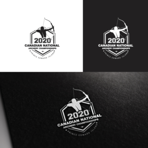 2020 Canadian National Archery Championships, Prince Edward Island | Logo Design by FourtuneDesign