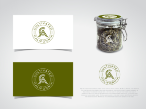 Cultivated CA or Cultivated California  | Logo-Design von dharlan