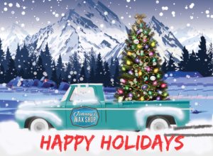 Johnnys Wax Shop Winter Graphic | Graphic Design by AnneWanjiku
