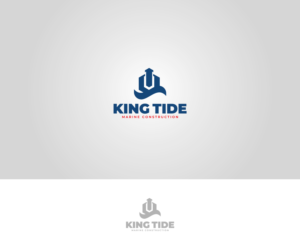 King Tide Marine Construction | Logo Design by aglaronde23
