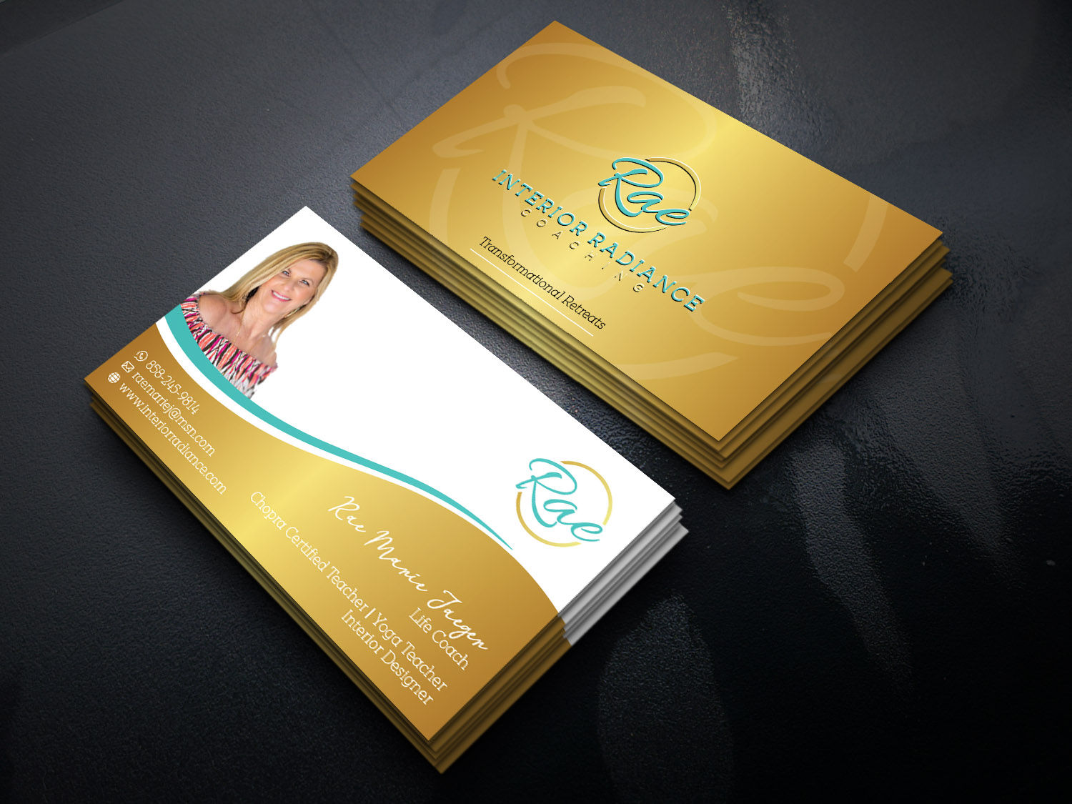 Business Card Design by Verified artistry (Design garden) for Interior Radiance  | Design #23090435