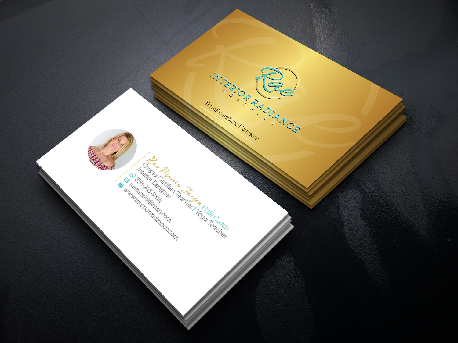 Business Card Design by Verified artistry (Design garden) for Interior Radiance  | Design #23090438