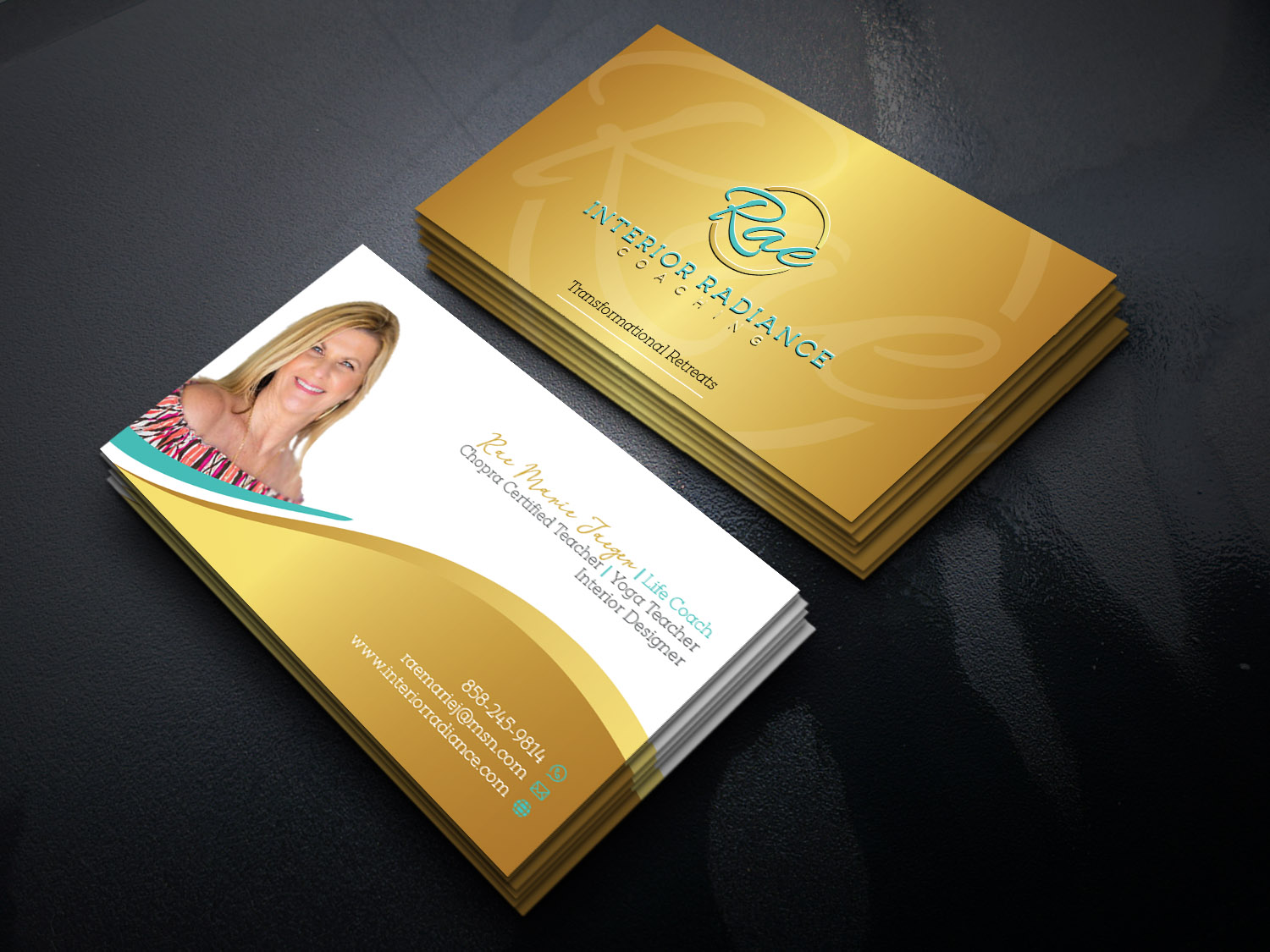 Business Card Design by Verified artistry (Design garden) for Interior Radiance  | Design #23090446