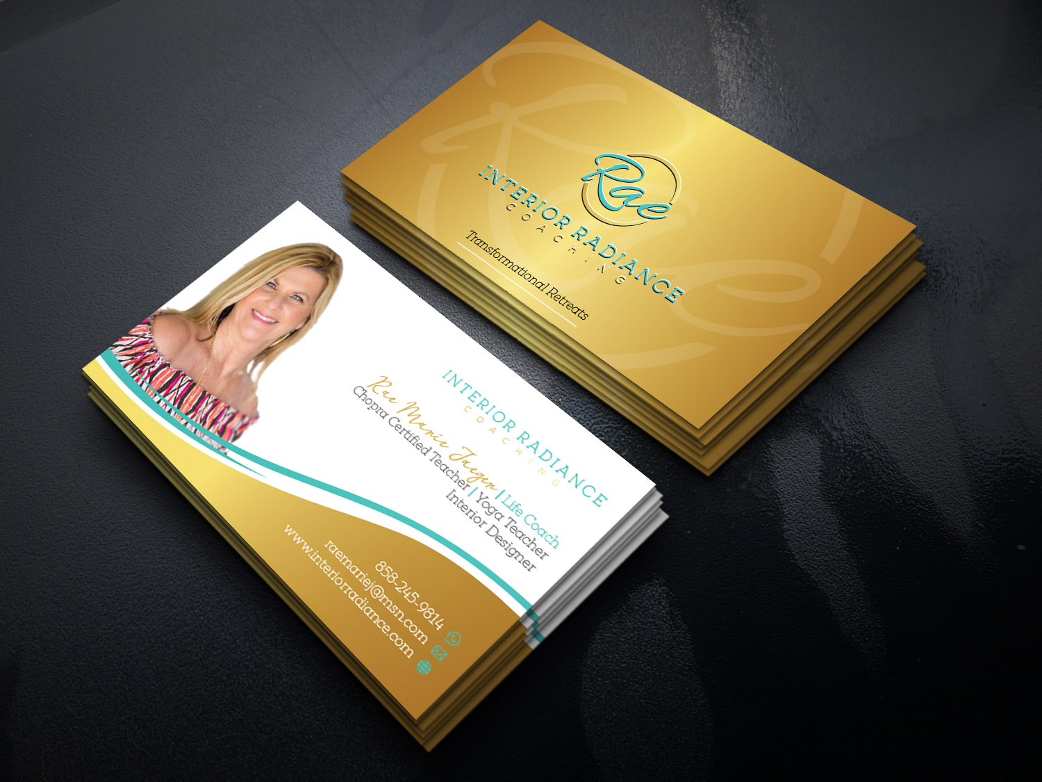 Business Card Design by Verified artistry (Design garden) for Interior Radiance  | Design #23090447