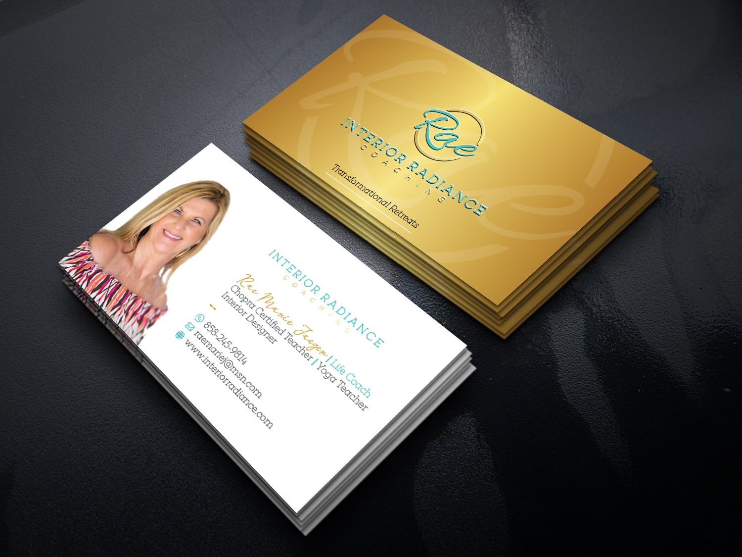 Business Card Design by Verified artistry (Design garden) for Interior Radiance  | Design #23090451