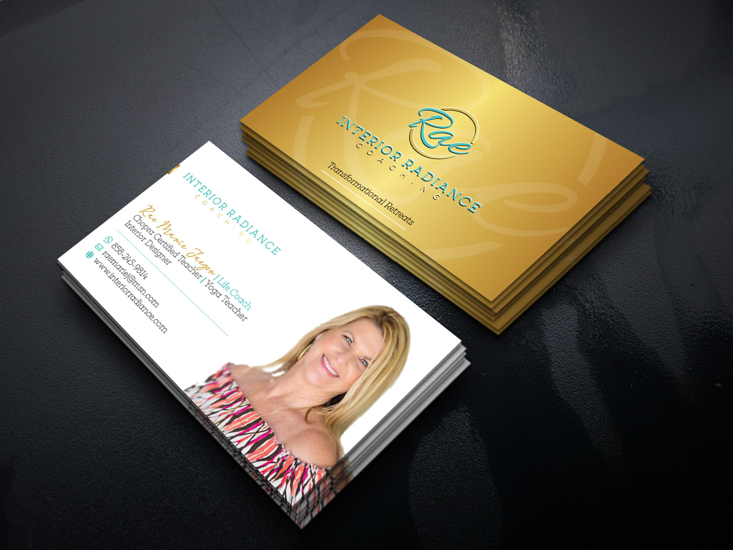 Business Card Design by Verified artistry (Design garden) for Interior Radiance  | Design #23090455