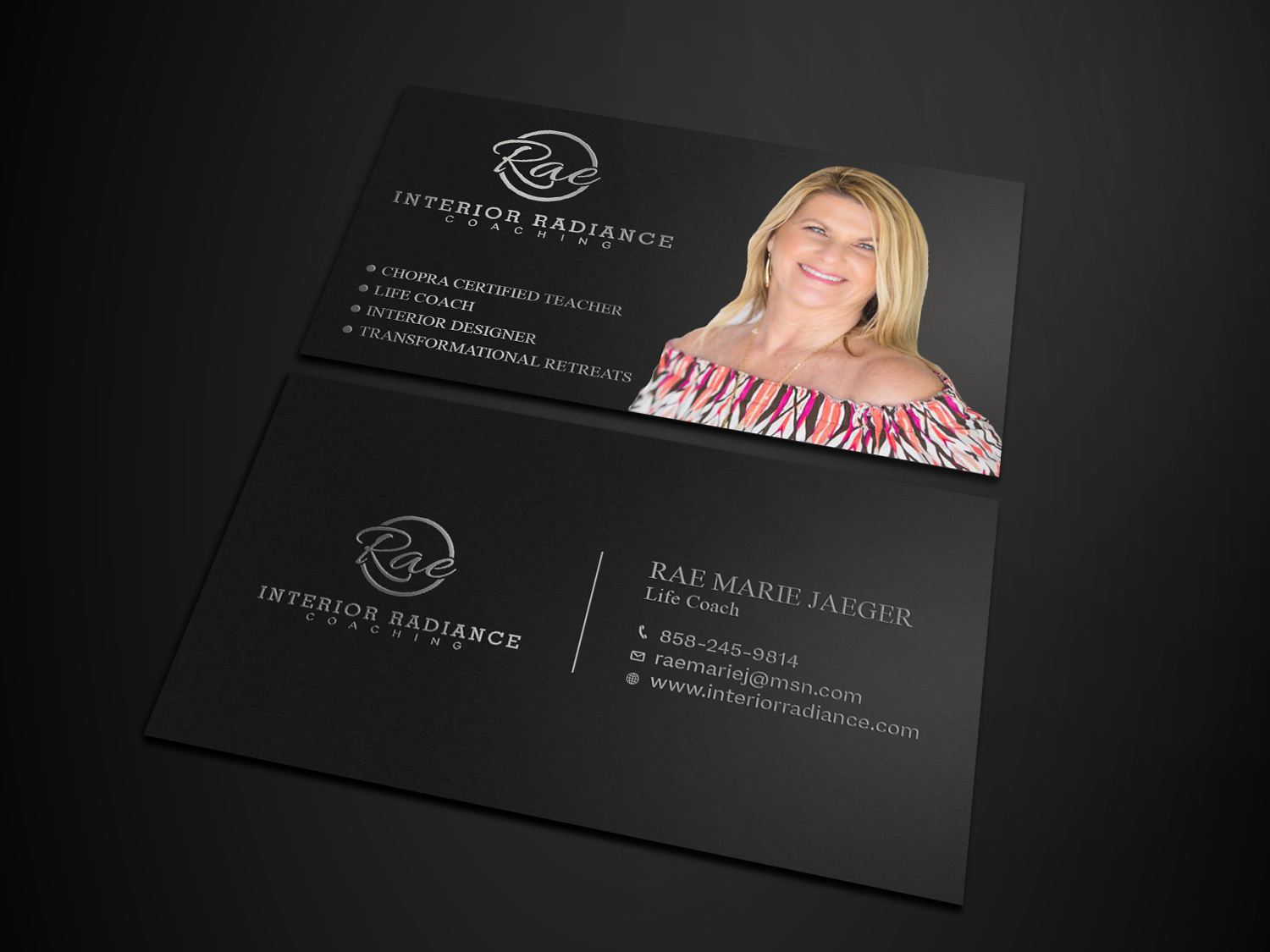 Business Card Design by Tripti Ranjan Gain for Interior Radiance  | Design #23088669