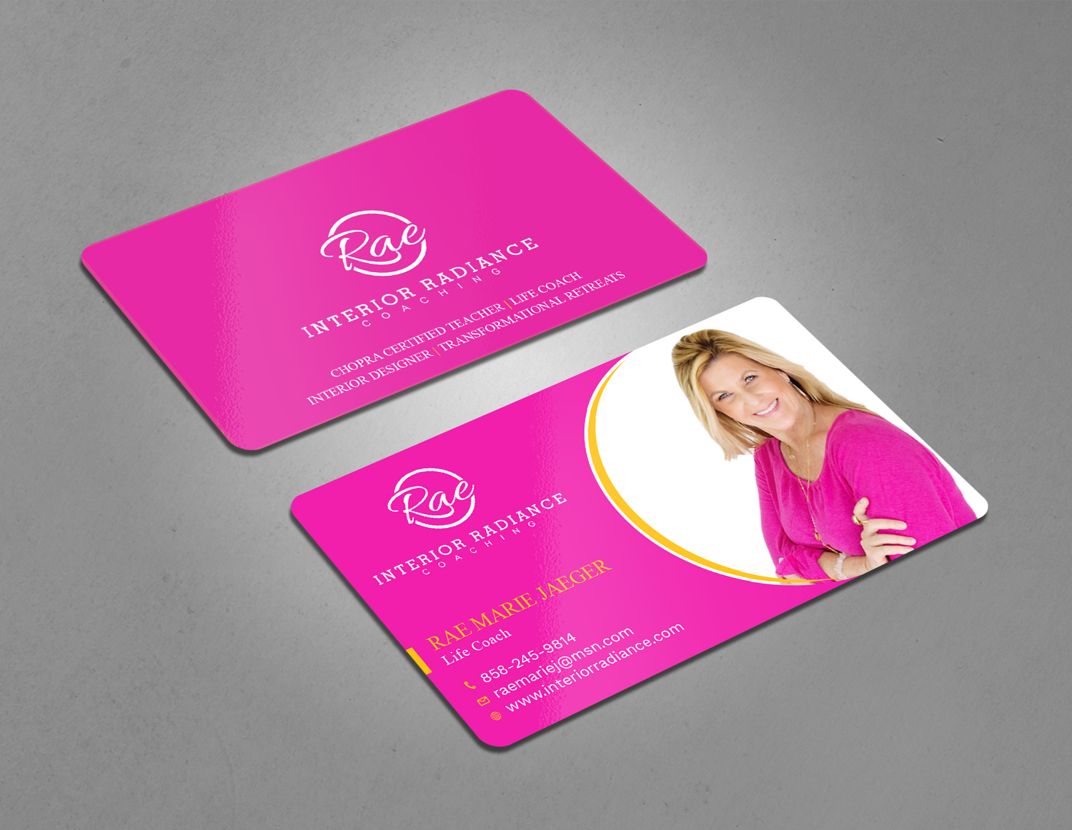 Business Card Design by Tripti Ranjan Gain for Interior Radiance  | Design #23088678