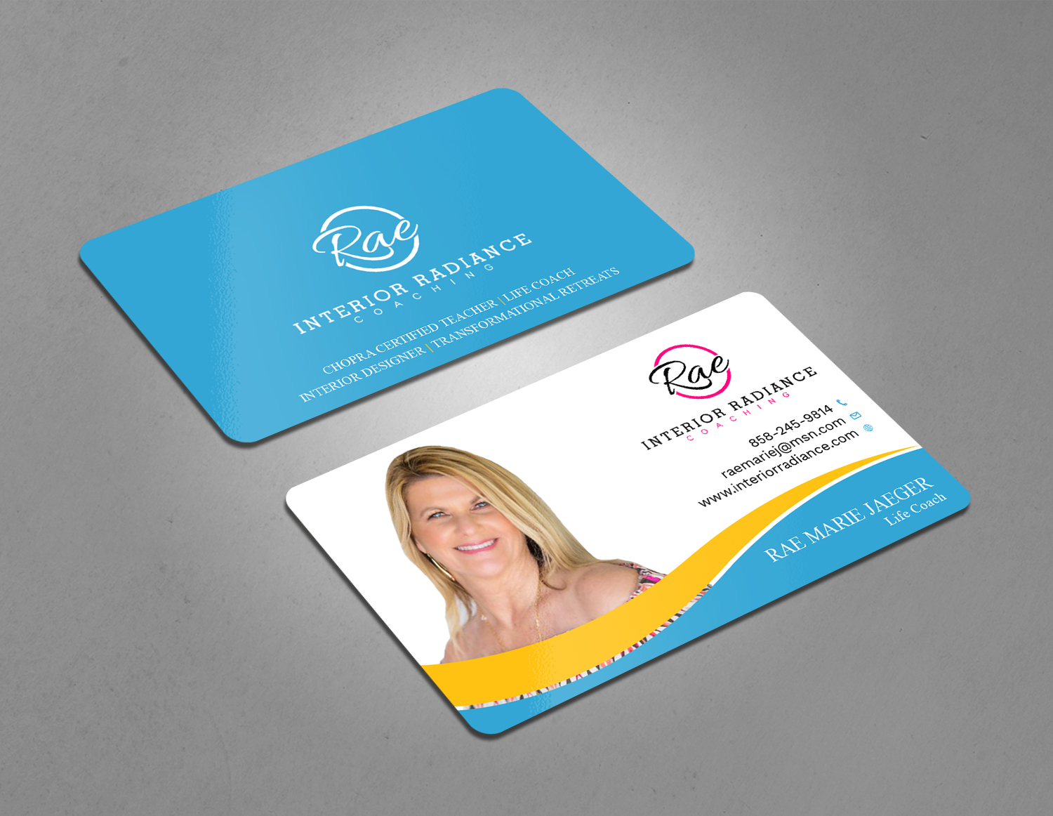 Business Card Design by Tripti Ranjan Gain for Interior Radiance  | Design #23088679