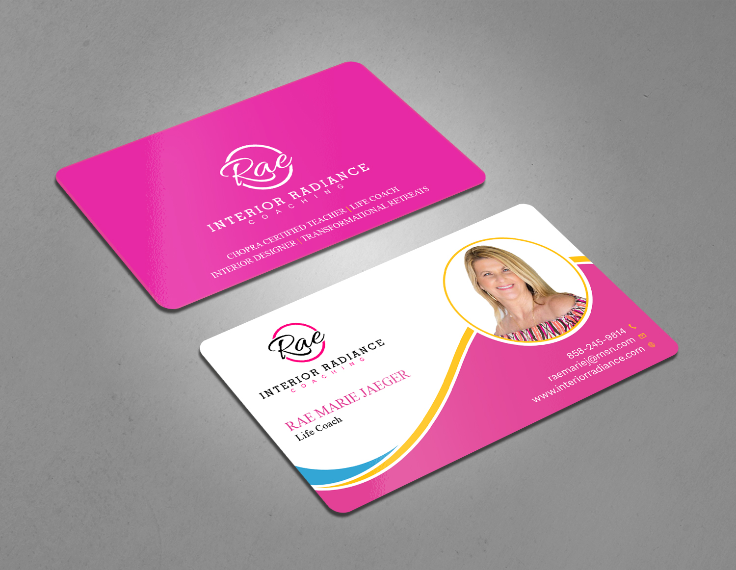Business Card Design by Tripti Ranjan Gain for Interior Radiance  | Design #23088684