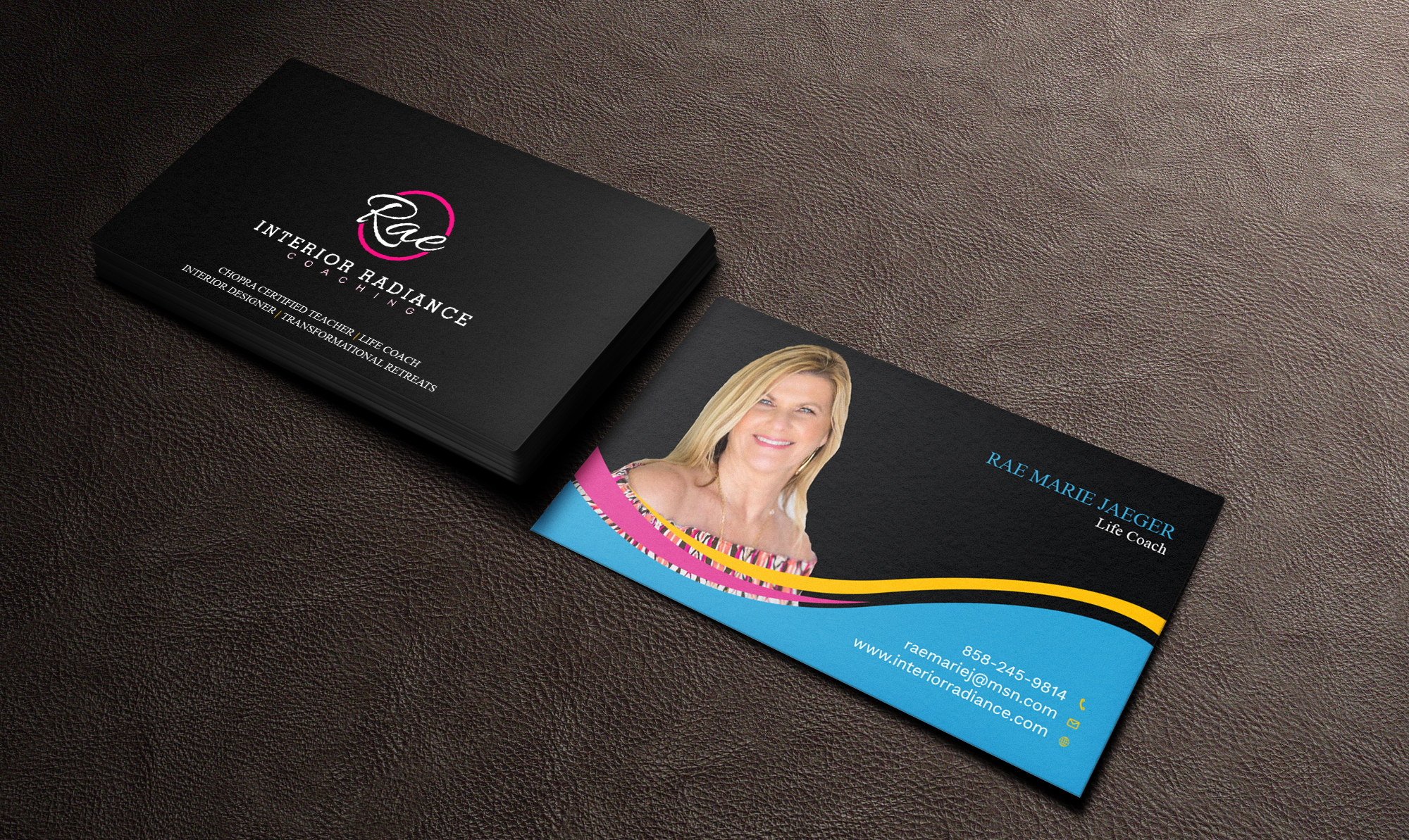 Business Card Design by Tripti Ranjan Gain for Interior Radiance  | Design #23088685