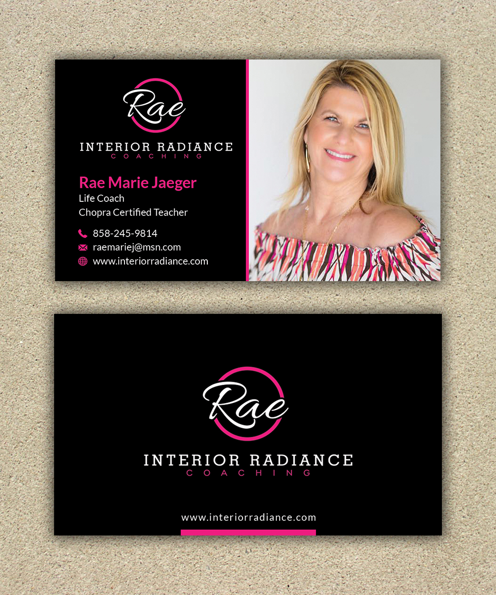 Business Card Design by T.R for Interior Radiance  | Design #23087647