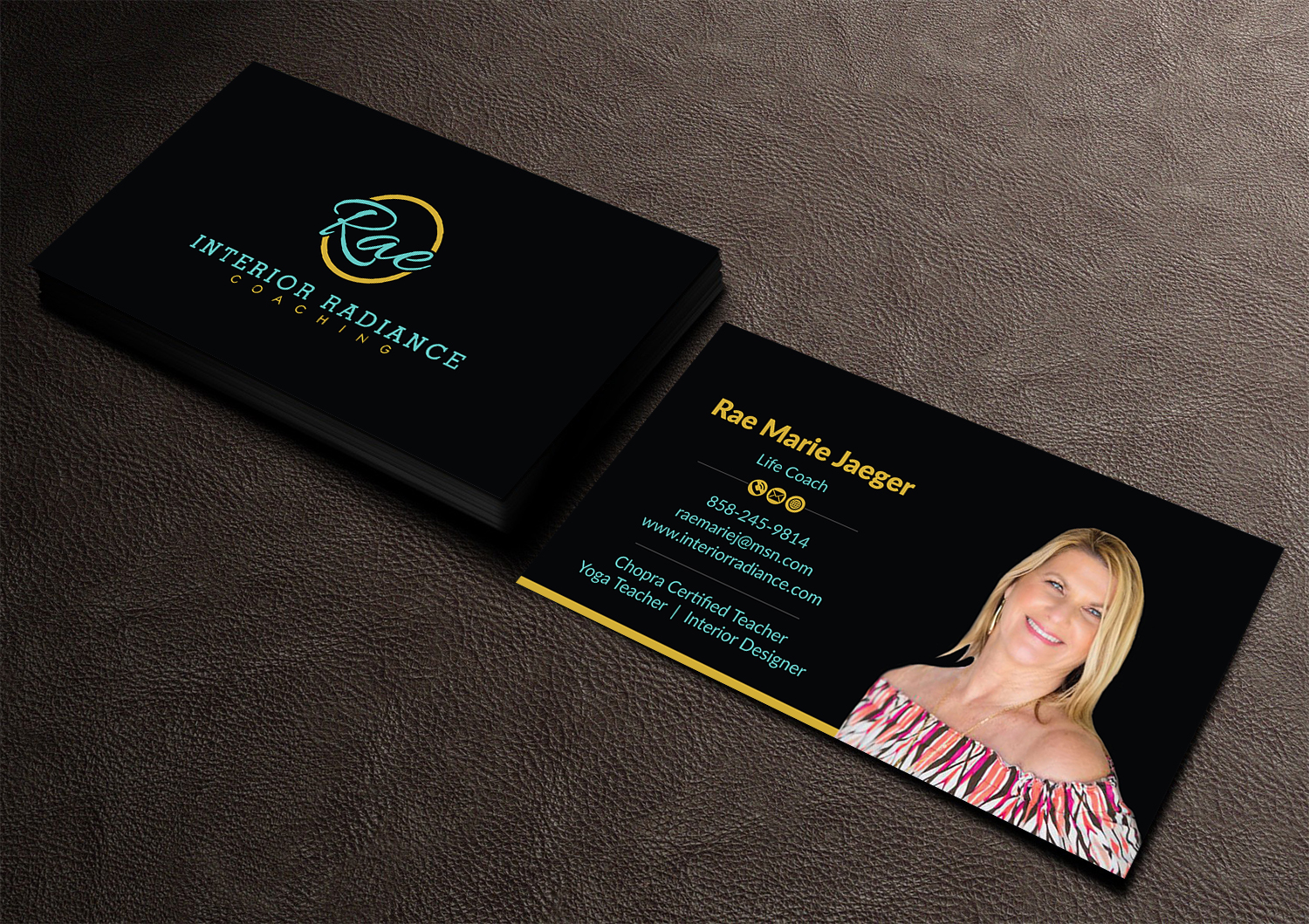 Business Card Design by Musa. A for Interior Radiance  | Design #23090692