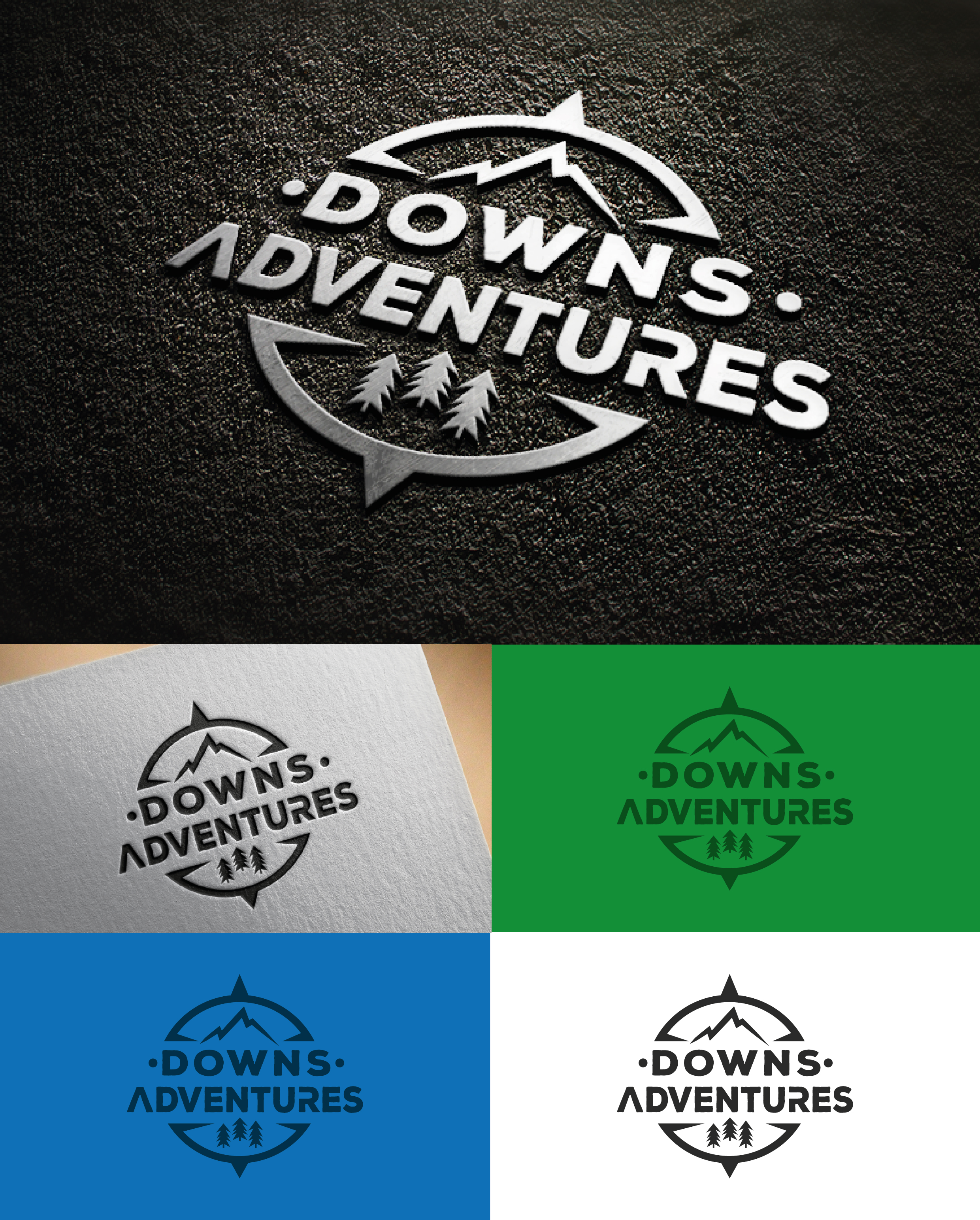Logo Design by Anton for Downs Adventures, LLC | Design #23097843