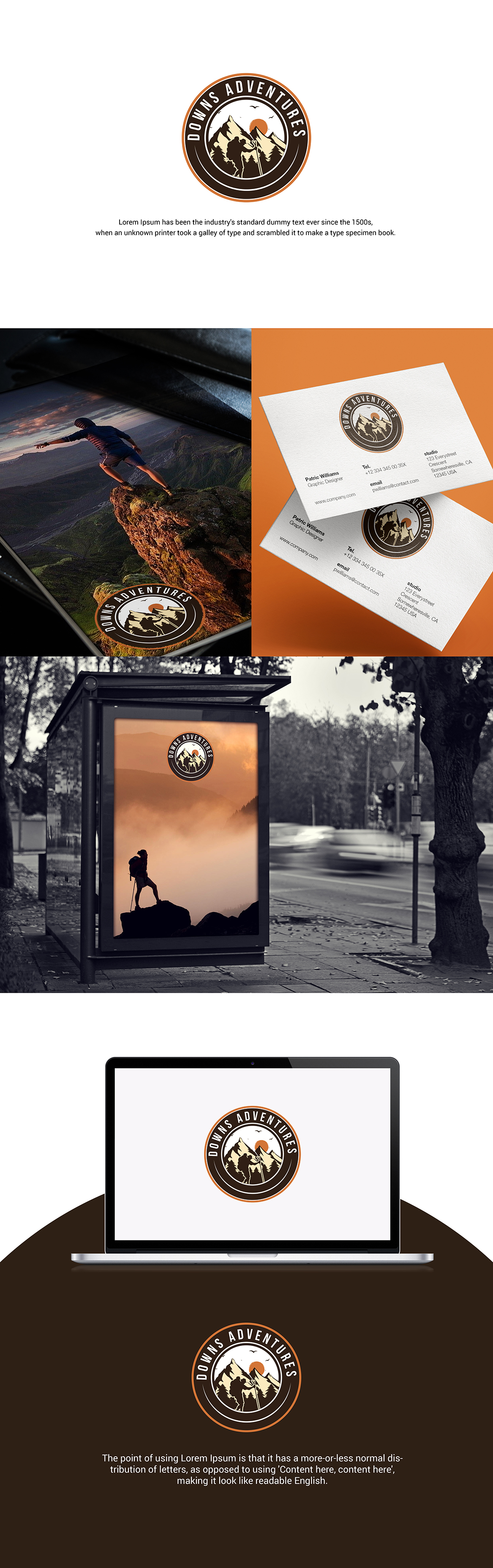 Diseño de Logo por Logo Xtudio para Downs Adventures, LLC | Diseño #23168874