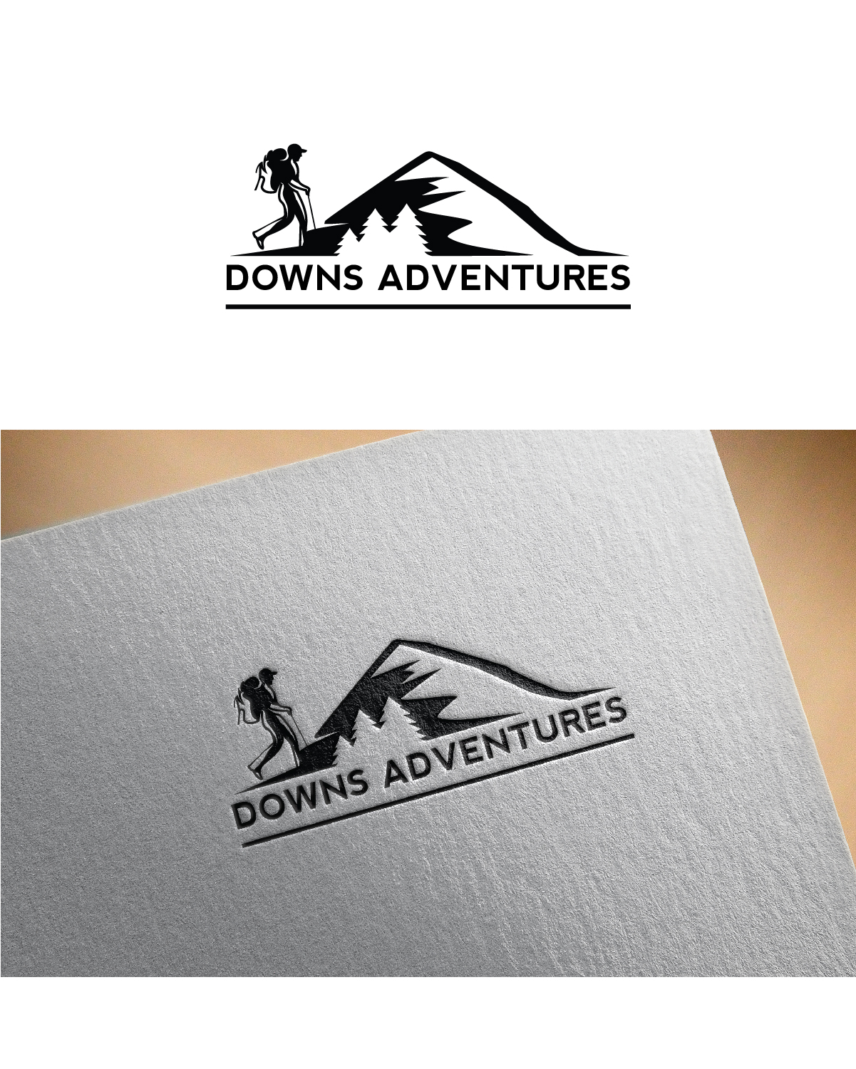 Logo Design by Maxo-Biz for Downs Adventures, LLC | Design #23092964
