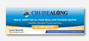 Advertisement Design by alex989 for CruiseAlong Pty Ltd | Design: #23107419