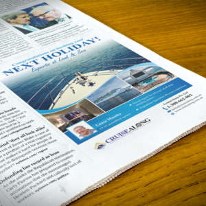 Local Luxury Small Ship Travel Agent | Advertisement Design by aspiremedia