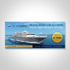 Local Luxury Small Ship Travel Agent | Advertisement Design by Deepak_9_Malhotra
