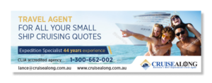 Advertisement Design by D Creative for CruiseAlong Pty Ltd | Design: #23129577