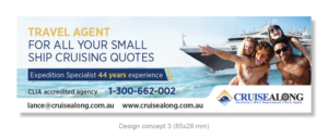 Advertisement Design by D Creative for CruiseAlong Pty Ltd | Design: #23132469