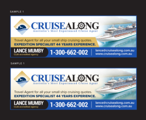 Advertisement Design by SAI DESIGNS for CruiseAlong Pty Ltd | Design: #23109853