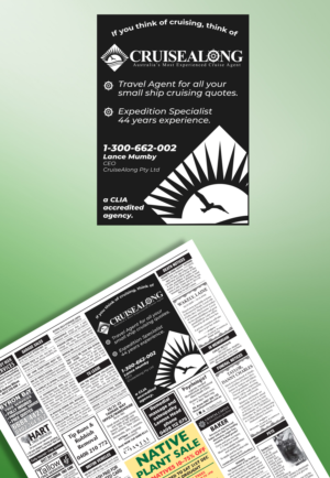 Local Luxury Small Ship Travel Agent | Advertisement Design by Al Pech