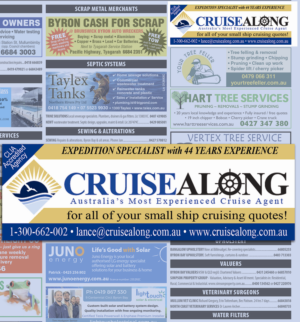 Diseño Publicitario por selinavert 2 para CruiseAlong Pty Ltd | Diseño #23128742