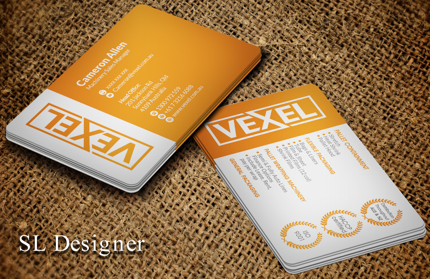 Diseño de Tarjeta de Presentación por SL Designer para este proyecto | Diseño #23126010