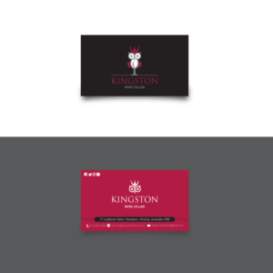 Design de Carte de Visite par sumanbanikbd2014 pour Kingston Wine Cellar | Design : #23121757