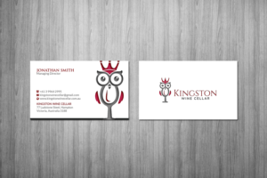 Design de Carte de Visite par Creations Box 2015 pour Kingston Wine Cellar | Design : #23096110