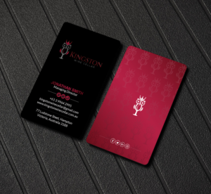 Design de Carte de Visite par Creations Box 2015 pour Kingston Wine Cellar | Design : #23247731