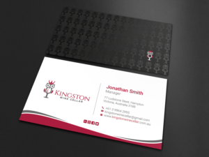 Design de Carte de Visite par LAXMI DESIGNHUB pour Kingston Wine Cellar | Design : #23085892