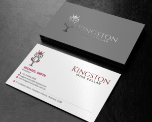 Business Card Design by chandrayaan.creative for Kingston Wine Cellar | Design: #23092679