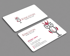 Business Card Design by chandrayaan.creative for Kingston Wine Cellar | Design: #23092680