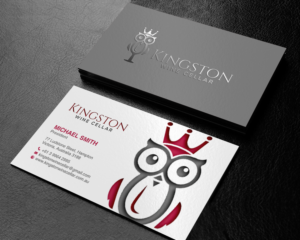 Business Card Design by chandrayaan.creative for Kingston Wine Cellar | Design: #23092682