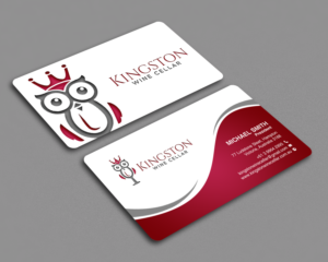 Business Card Design by chandrayaan.creative for Kingston Wine Cellar | Design: #23092684