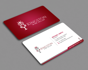 Business Card Design by chandrayaan.creative for Kingston Wine Cellar | Design: #23092689